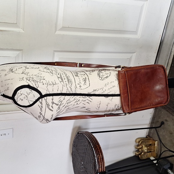 Brahmin Brown Leather Crossbody Bag - Picture 10 of 15